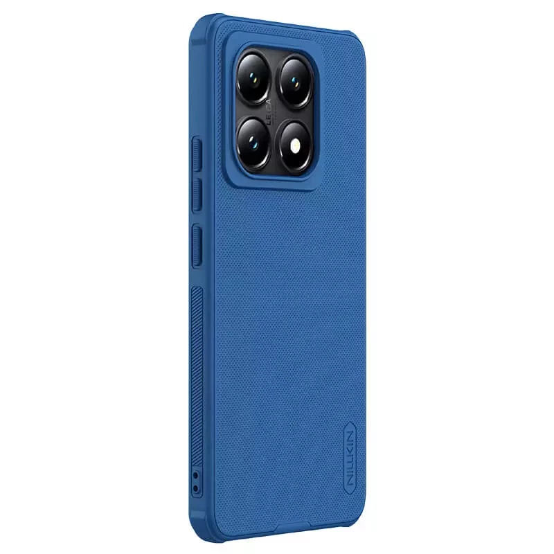 Пластиковая накладка Nillkin Pro для Xiaomi 14T Pro – Синий / Blue. Фото 3 из 6