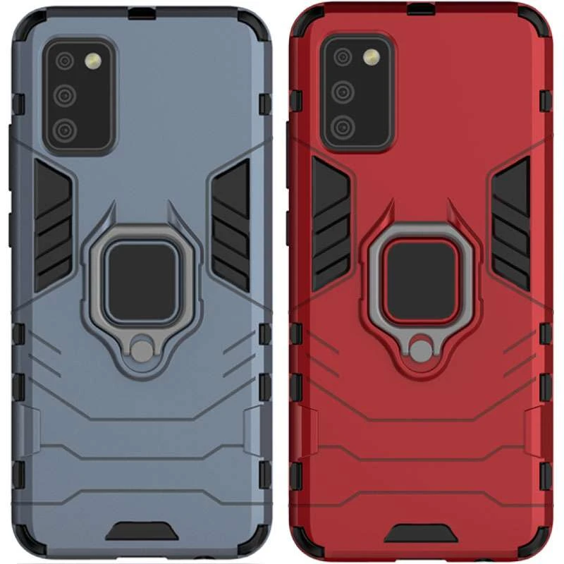 

Протиударний чохол Transformer з кільцем на Samsung Galaxy A02s