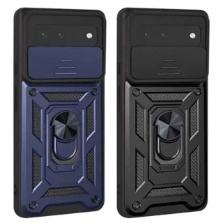 Ударопрочный чехол Serge Ring с защитой камеры для Google Pixel 6 фото 1 Ударопрочный чехол Serge Ring с защитой камеры для Google Pixel 6 фото 1 из 1