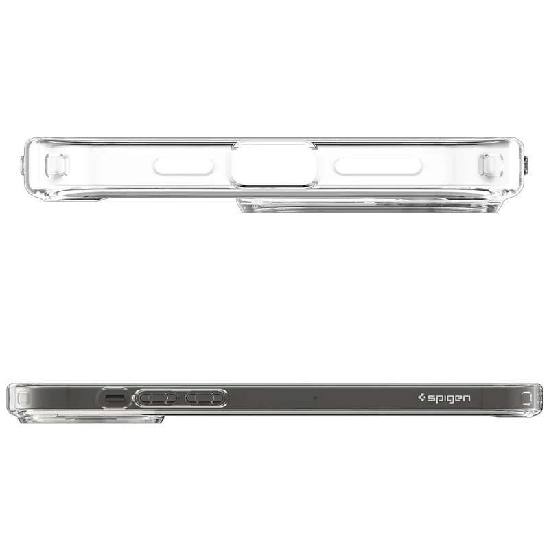 Чохол SGP Ultra Hybrid (MagFit) на Apple iPhone 14 Pro (6.1") – Прозорий. Фото 11 з 12