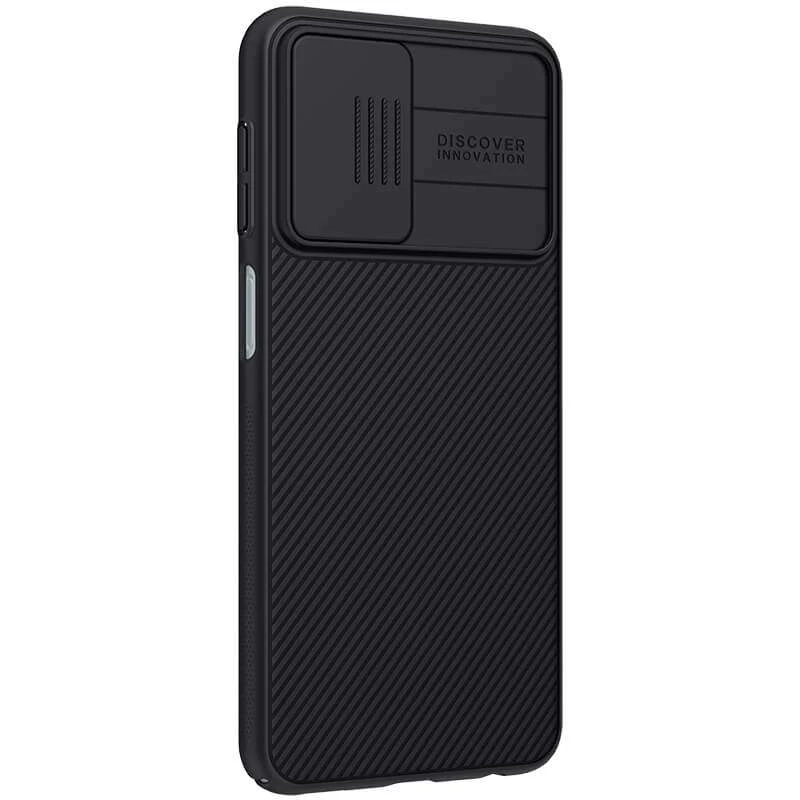 Карбована накладка Nillkin зі шторкою для камери на Samsung Galaxy M23 5G – Чорний / Black. Фото 5 з 5