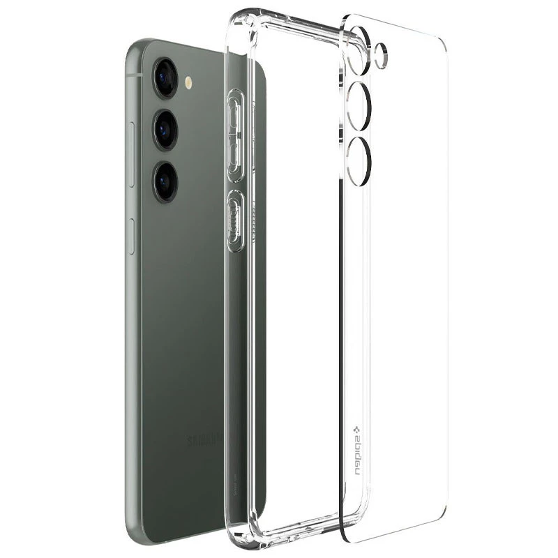 Чохол SGP Ultra Hybrid для Samsung Galaxy S22 – Прозорий. Фото 4 з 8