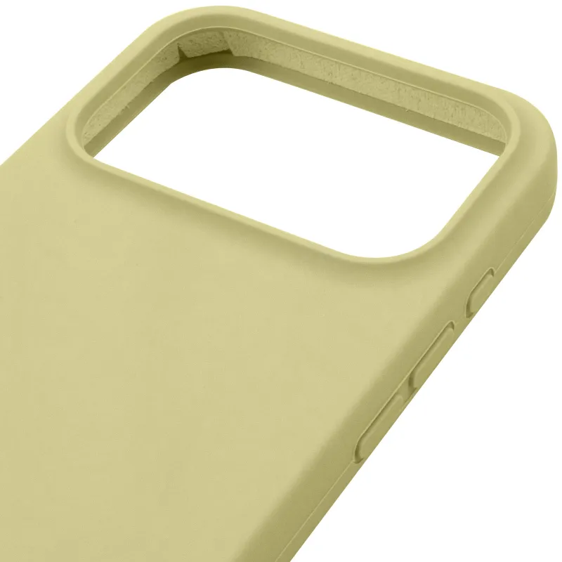 Чохол Silk Full Protective (AA) NO LOGO для Apple iPhone 17 Pro (6.3") – Жовтий / Mellow Yellow. Фото 4 з 5