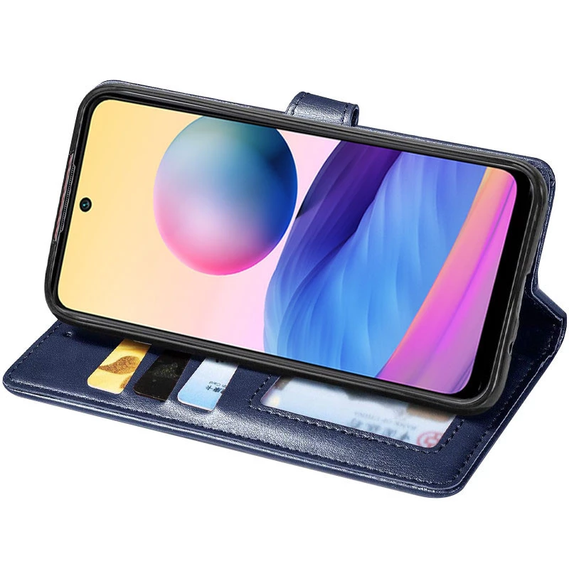Чохол-книжка GETMAN галант на TECNO Spark 10C – Синій. Фото 2 Чохол-книжка GETMAN галант на TECNO Spark 10C – Синій. Фото 2 з 5