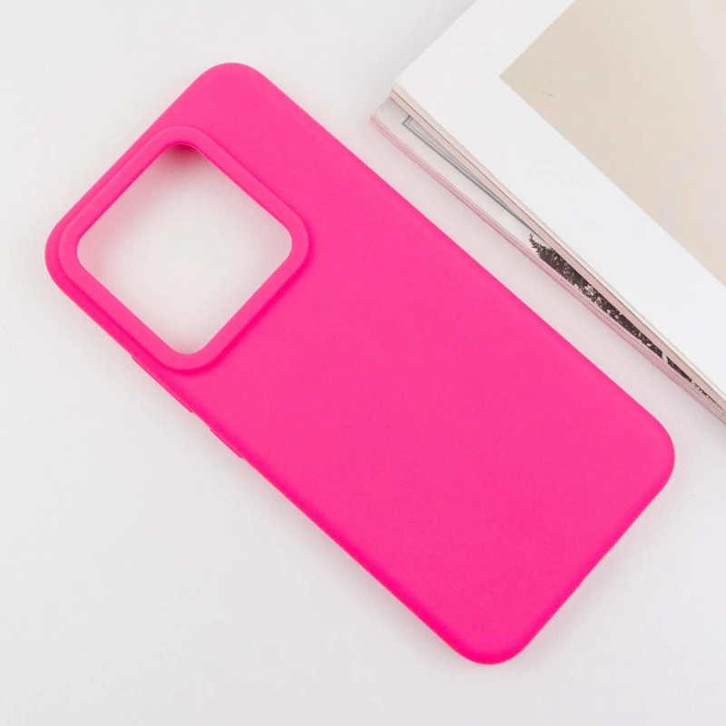 Чехол Silicone Case Lakshmi Premium на Xiaomi 14 – Розовый / Barbie pink. Фото 6 из 9
