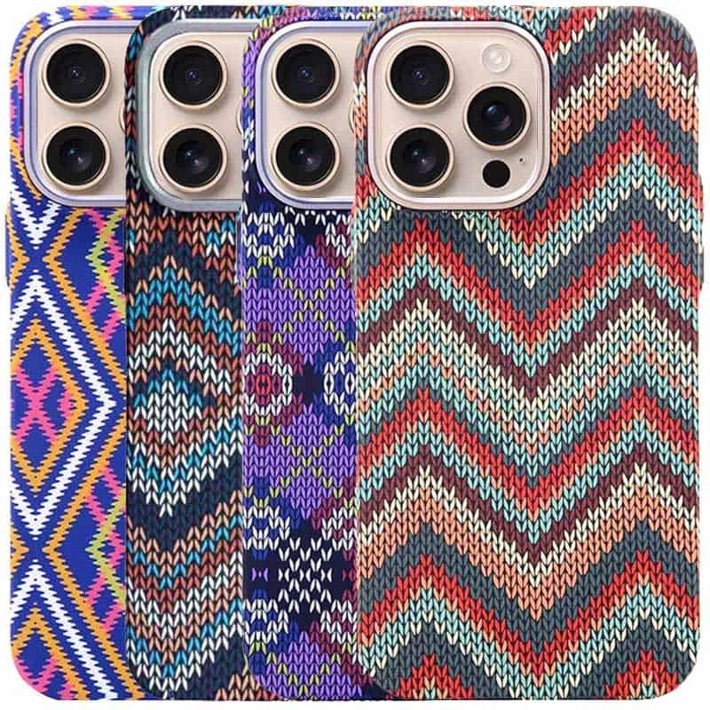 Пластиковая накладка Neon Ornament with Magnetic Safe для Apple iPhone 15 Pro Max (6.7") фото 2 из 2