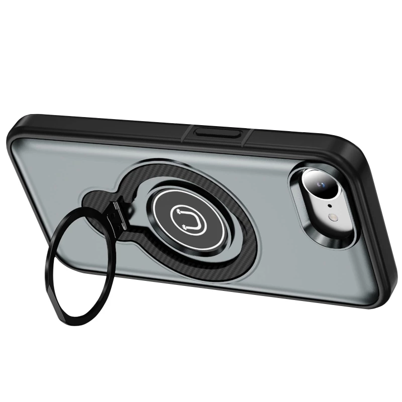 TPU+Textured PC Magnet для Apple iPhone 16e (6.1") – Grey. Фото 2 з 5