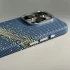 Пластикова накладка Kevlar with Magnetic Safe для Apple iPhone 15 Pro (6.1") – Blue. Фото 3 з 4