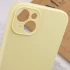 Чехол с защитой камеры Silicone Case для Apple iPhone 15 (6.1") – Желтый / Mellow Yellow. Фото 6 из 6