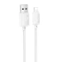 Дата кабель Hoco X113 Beneficio USB to Lightning (1m) – White. Фото 1 з 3