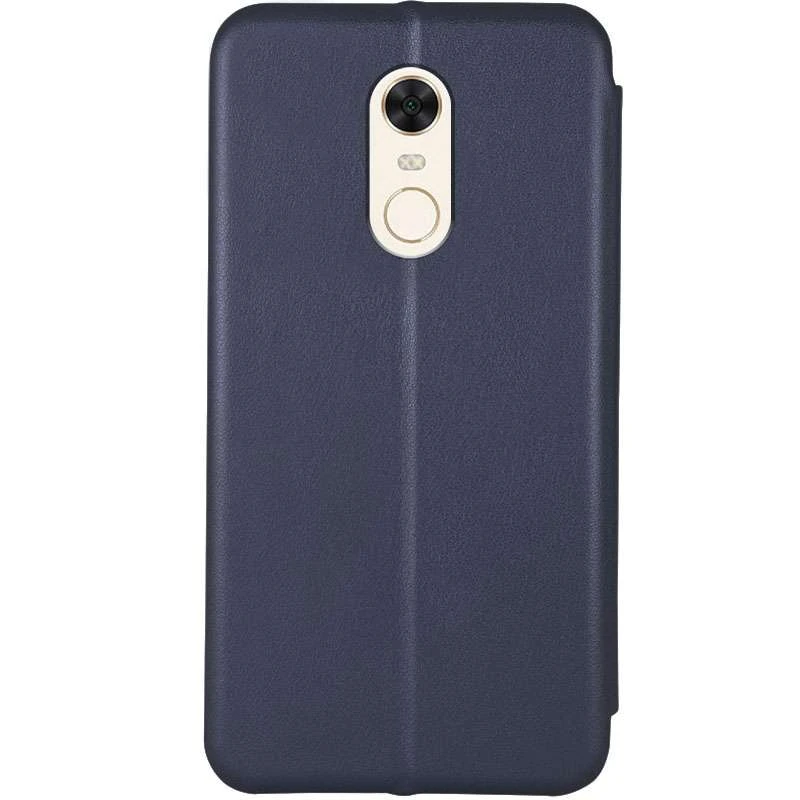 Чохол-книжка класичний на Xiaomi Redmi 5 Plus / Redmi Note 5 (Single Camera) – Темно-синій. Фото 2 з 3