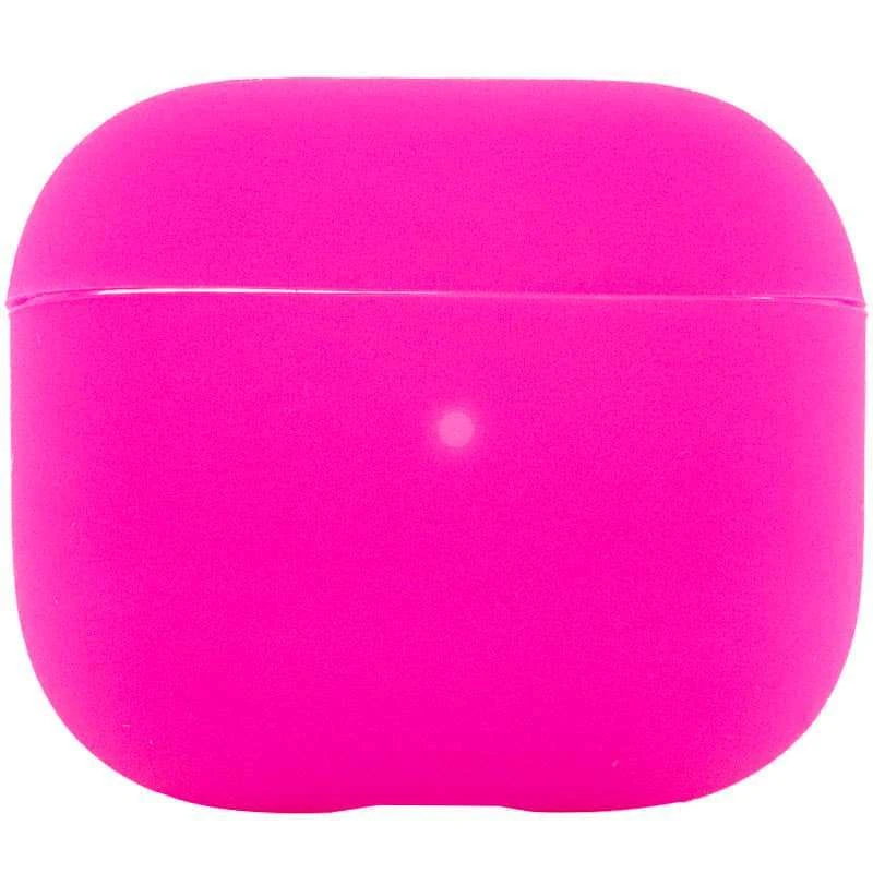 

Силіконовий футляр для навушників AirPods 3 (Рожевий / Shiny pink)