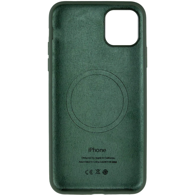 Чехол Silicone Armor Max with MagSafe для Apple iPhone 11 Pro Max (6.5") – Зеленый / Cyprus Green. Фото 9 из 15