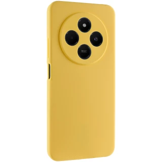 Чехол Silicone Case Lakshmi Plus с закрытой камерой для Xiaomi Redmi 14C / Poco C75 — Желтый / Flash