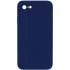 Чехол Silicone Case Square L с защитой камеры для Apple iPhone 6/6s (4.7") – Темно-синий / Midnight blue. Фото 1 из 3