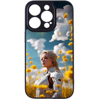 Скляний чохол Prisma Ladies на Apple iPhone 15 Pro (6.1") — Anime