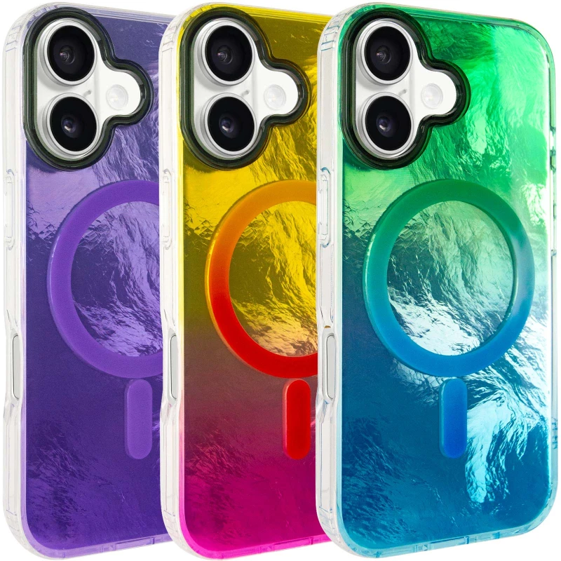 Силіконовий чохол Shiny Mountain (MagFit) для Apple iPhone 17 (6.3") фото 2 з 4