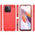 Тонкий силіконовий чохол Slim на Xiaomi Redmi 12C / Poco C55 – Червоний. Фото 2 з 2