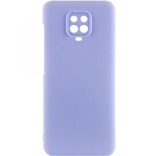 Чехол Silicone Case Lakshmi Premium з закритою камерою на Xiaomi Redmi Note 9s / Note 9 Pro / Note 9 Pro Max — Сиреневый / Dasheen