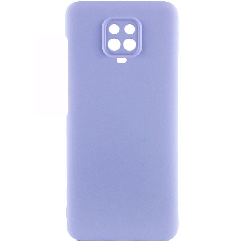 Чохол Silicone Case Lakshmi Premium з закритою камерою на Xiaomi Redmi Note 9s / Note 9 Pro / Note 9 Pro Max – Бузковий / Dasheen. Фото 2 з 5