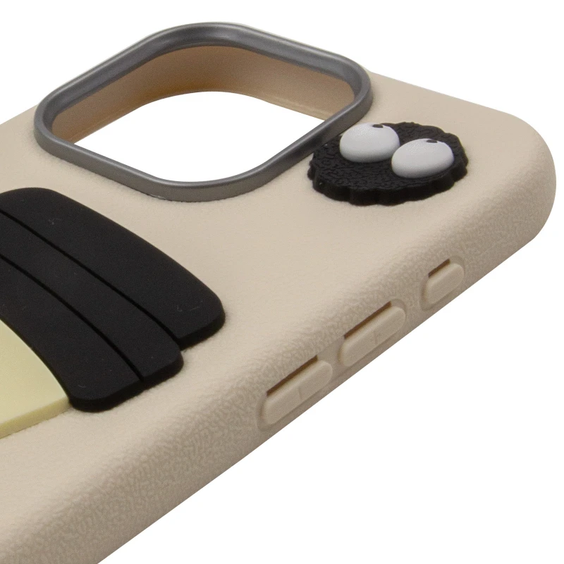 Чохол Labubu Toys для Apple iPhone 15 Pro (6.1") – Coffee / Sand. Фото 5 з 6