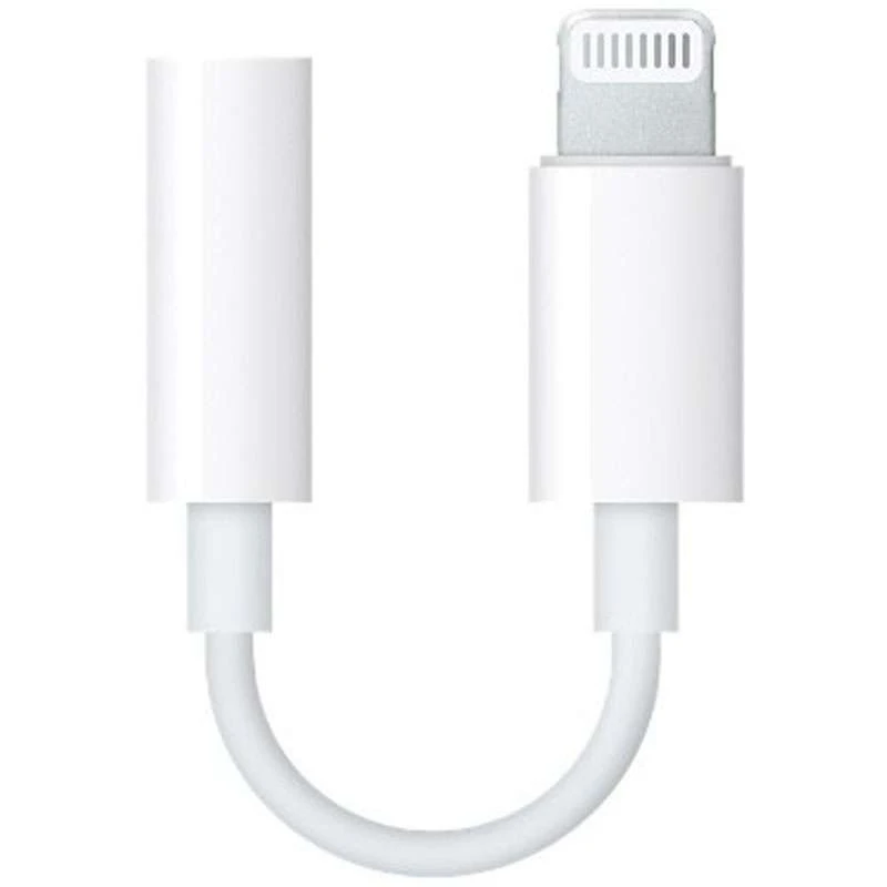 

Адаптер Apple Lightning to 3.5mm Headphone Jack (Original) (Белый), Білий