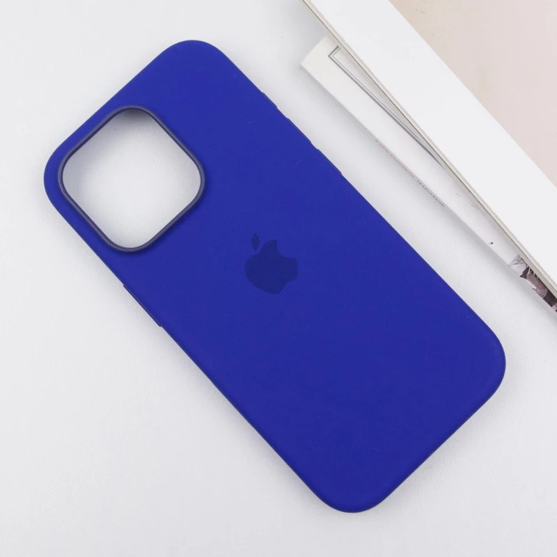 Силиконовый чехол ААА with Magsafe connection для Apple iPhone 16 Pro – Ultramarine. Фото 6 из 10