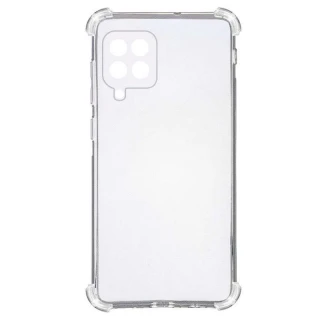 Ультратонкий силіконовий чохол GETMAN з критими бортами на Samsung Galaxy A12 фото 1 Ультратонкий силіконовий чохол GETMAN з критими бортами на Samsung Galaxy A12 фото 1 з 2