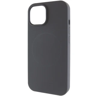 Чохол Silk Full Protective (AA) NO LOGO with Magnetic Fit для Apple iPhone 17 (6.3") — Сірий / Dark Gray