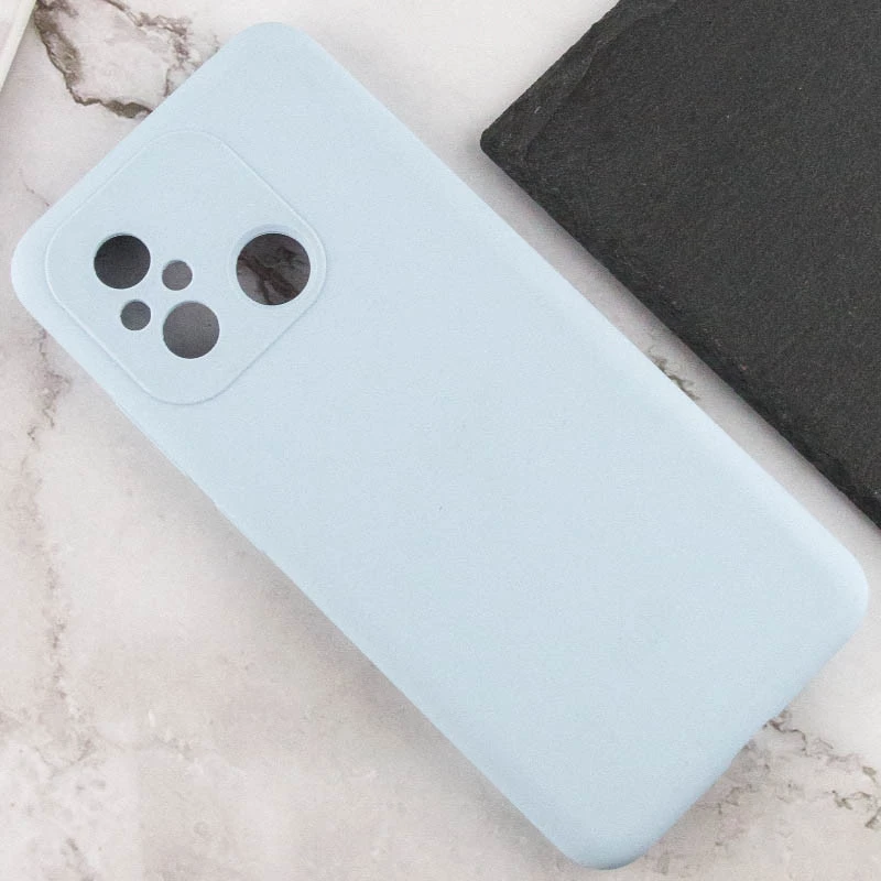 Чохол Silicone Case Lakshmi Premium з закритою камерою на Xiaomi Redmi 12C / Poco C55 – Блакитний / Sweet Blue. Фото 5 з 7