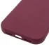 Чохол з закритим низом Silicone Case на Apple iPhone 17 Pro Max (6.9") – Бордовий / Plum. Фото 8 з 8