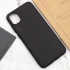 Кольоровий силіконовий чохол на Samsung Galaxy A04e – Чорний. Фото 5 з 6