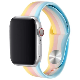 Силіконовий ремінець Rainbow для Apple watch 38mm / 40mm фото 1 з 1