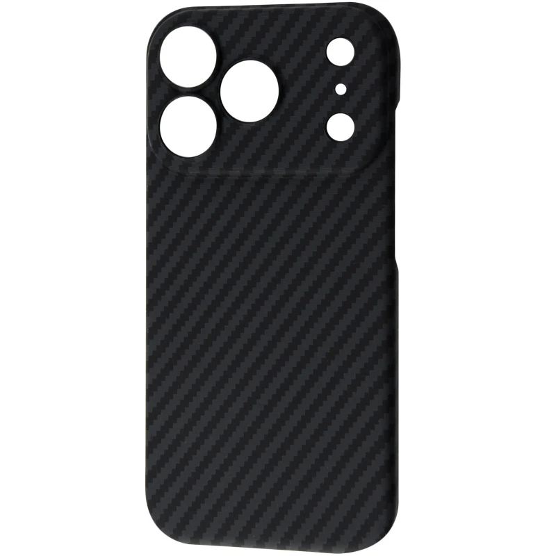 Пластиковая накладка Fibra Carbonite для Apple iPhone 17 Pro Max (6.9") – Black. Фото 1 Пластиковая накладка Fibra Carbonite для Apple iPhone 17 Pro Max (6.9") – Black. Фото 1 из 4