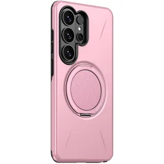 TPU+PC чохол Kalebol Magnetic Case для Samsung Galaxy S26 Ultra — Pink