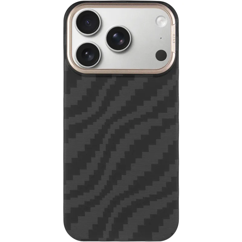 Чохол TPU+PC KVZV Kayla with Magnetic Fit для Apple iPhone 17 Pro (6.3") – Black. Фото 4 з 7