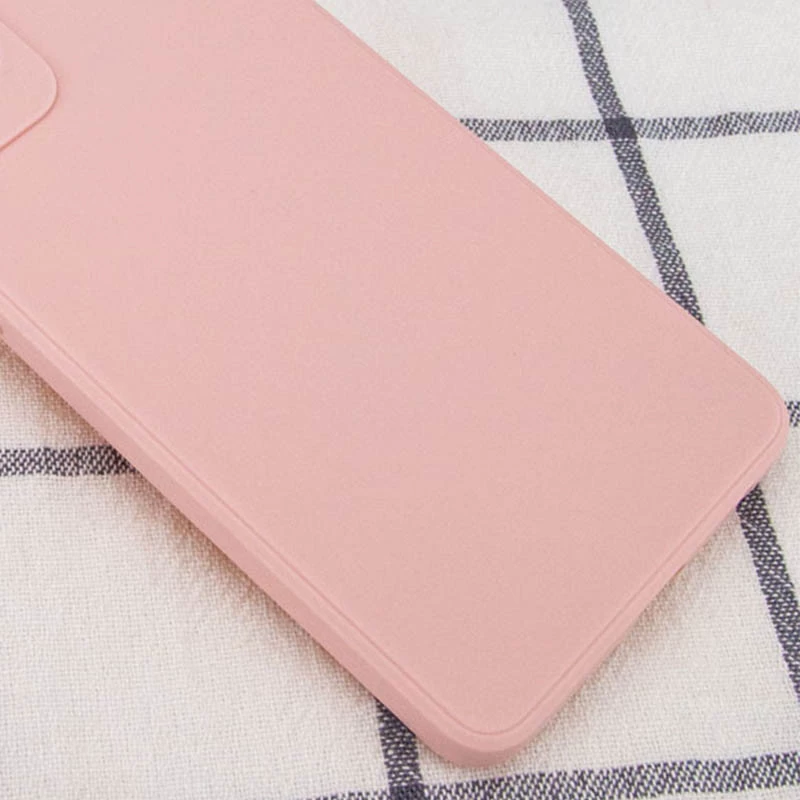 Цветной силиконовый чехол с защитой камеры для Xiaomi Redmi Note 11 (Global) / Note 11S – Розовый / Pink Sand. Фото 2 из 3