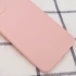 Цветной силиконовый чехол с защитой камеры для Xiaomi Redmi Note 11 (Global) / Note 11S – Розовый / Pink Sand. Фото 2 из 3
