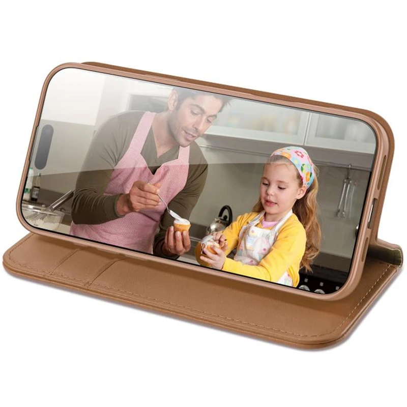 Чохол-книжка Dux Ducis Hivo для Apple iPhone 17 Pro Max (6.9") – Brown. Фото 3 з 3