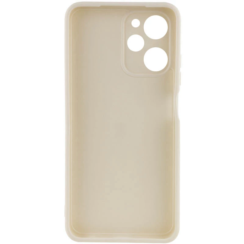 Кольоровий силіконовий чохол із захистом камери на Xiaomi Poco X5 Pro 5G – Сірий / Smoky Gray. Фото 4 з 9