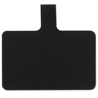 Вставка Fiber для шнурка широкая — Black
