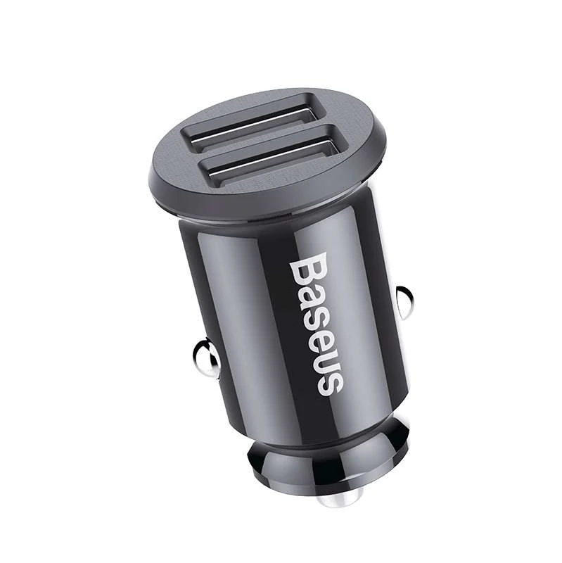 АЗУ Baseus Grain (2USB 3.1A) – Черный. Фото 3 из 6