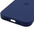 Чохол Silicone Case з захистом камери на Apple iPhone 16 Pro – Синій / Deep navy. Фото 6 з 6