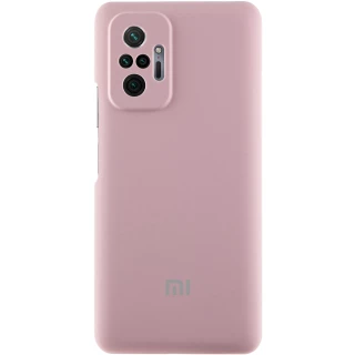 Чехол Silicone Case Lakshmi Premium L с закрытой камерой для Xiaomi Redmi Note 10 Pro Max фото 1 из 5