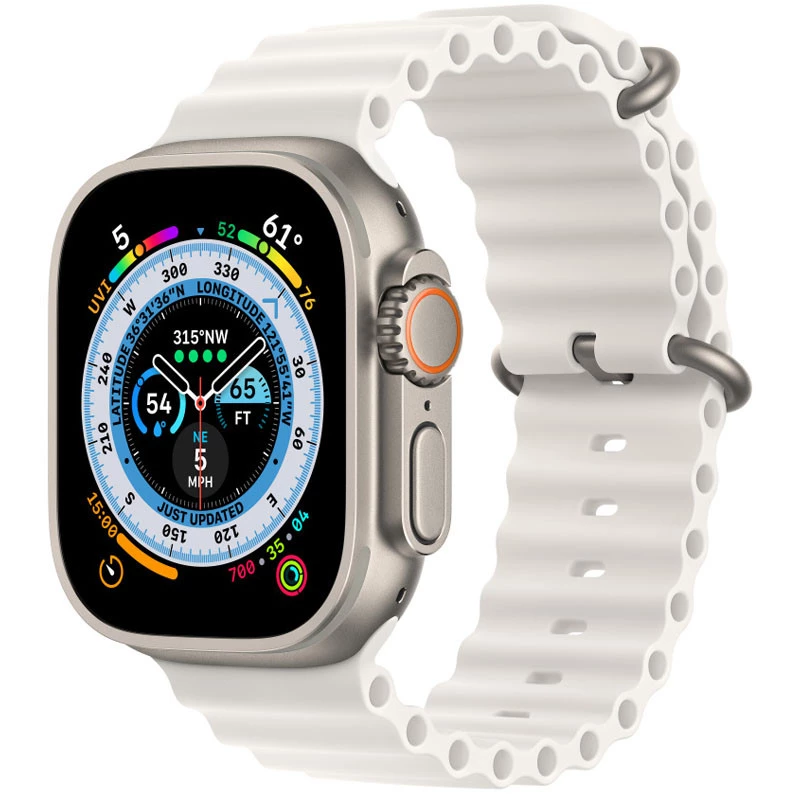 

Ремінець Ocean Band для Apple Watch 38mm/40mm/41mm (Білий / White)