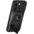 Ударостійкий чохол Camshield StandRing case для Oppo Reno 14F – Black. Фото 4 з 4