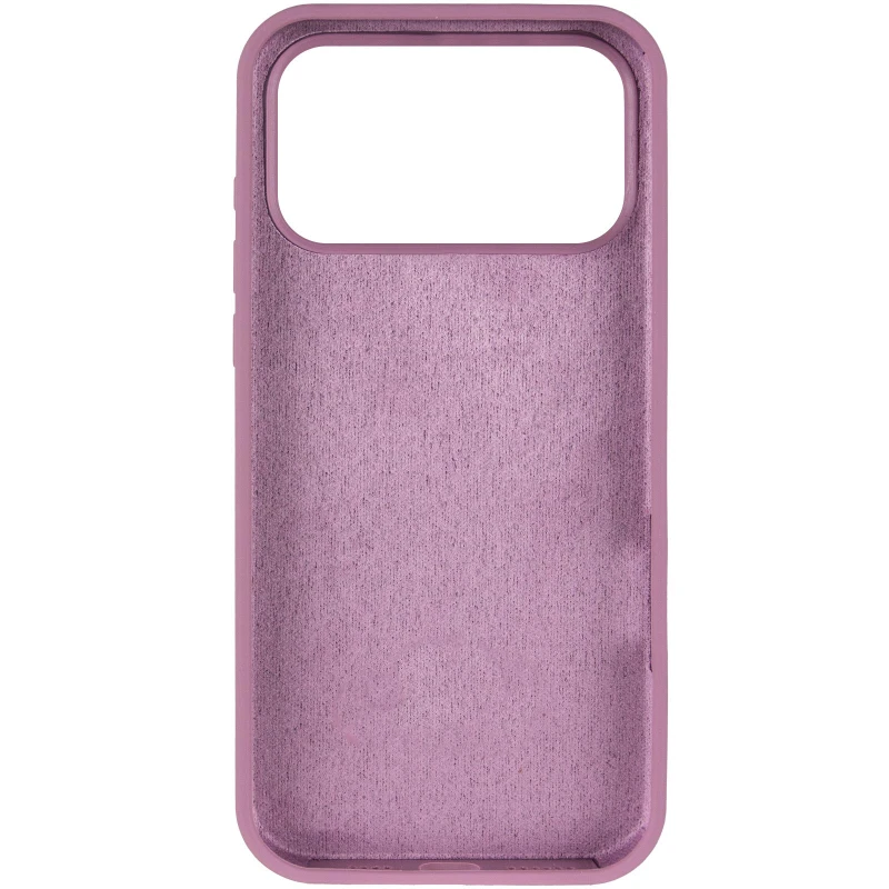 Чохол з закритим низом Silicone Case на Apple iPhone 17 Pro Max (6.9") – Ліловий / Lilac Pride. Фото 5 з 7