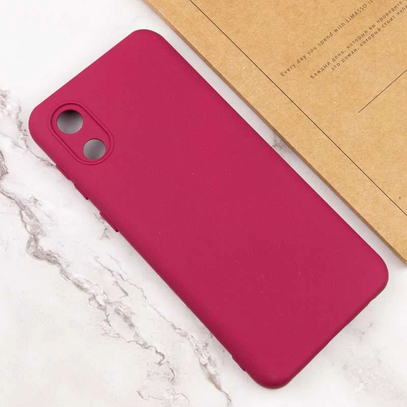 Чохол Silicone Case Lakshmi з закритою камерою на Samsung Galaxy A03 Core – Бордовий / Marsala. Фото 4 Чохол Silicone Case Lakshmi з закритою камерою на Samsung Galaxy A03 Core – Бордовий / Marsala. Фото 4 з 4