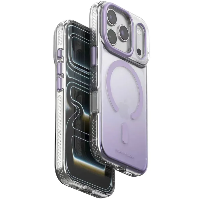 Чехол TPU+PC Puloka Resplendent with Magnetic Fit для Apple iPhone 17 Pro Max (6.9") – Purple. Фото 1 из 2