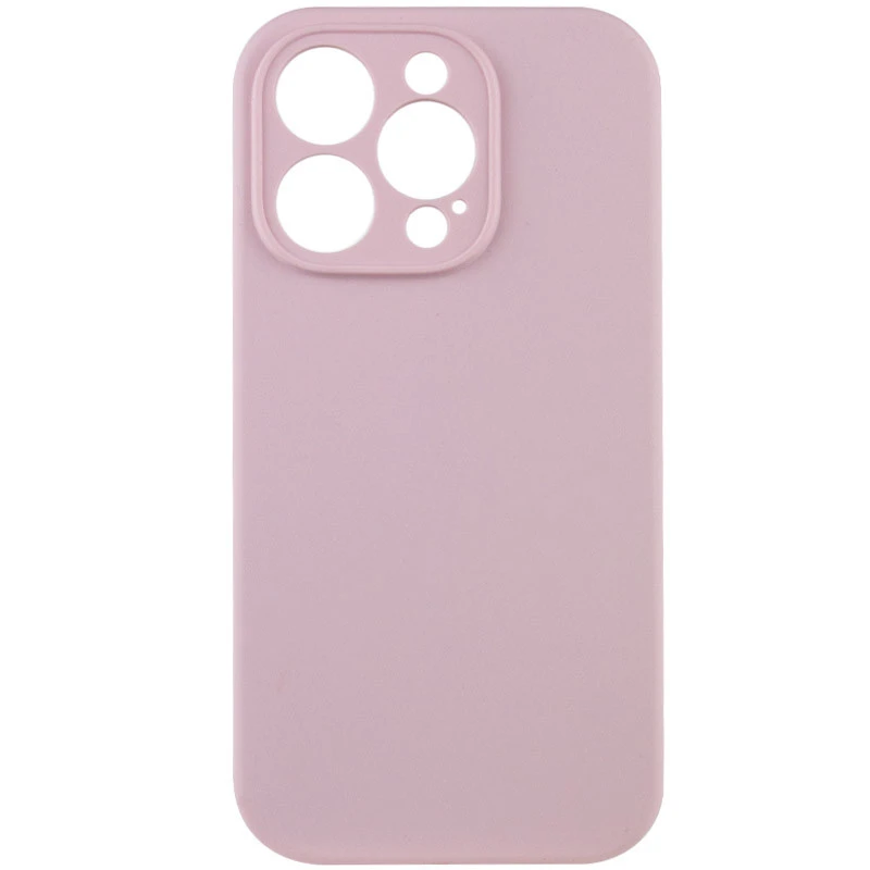 Чохол з захистом камери Silicone Case для Apple iPhone 13 Pro (6.1") – Рожевий / Chalk Pink. Фото 1 з 5